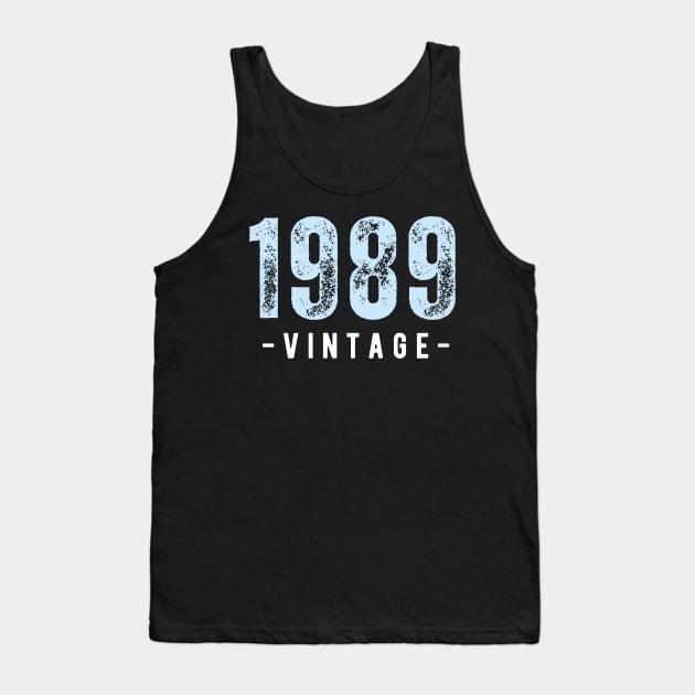 1989 Tank Top by TayaDesign